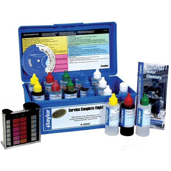 Taylor Technologies Professional Service Complete Pool Water Test Kit