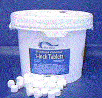Blue Wave 1 Inch Chlorine Tablets 10 lb NC114