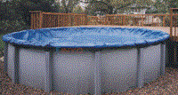 Pool Winter Cover for 24 ft Above Ground Pool S24RD