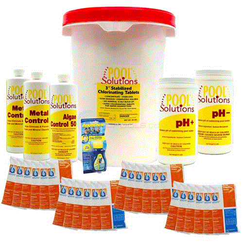 Swimming Pool Chemical Kit Large LGOKIT