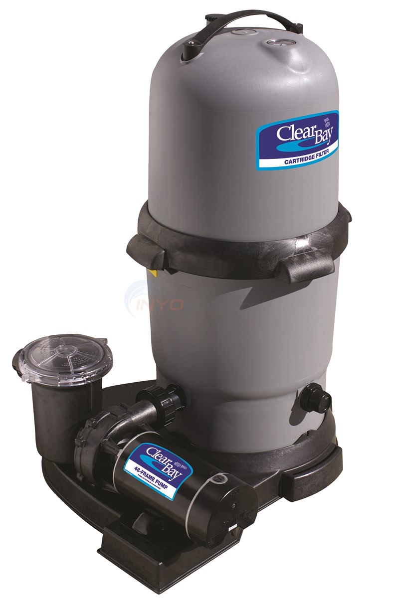 Waterway ClearWater II 100 Sq. Ft Cartridge Filter & 1.5 HP Single