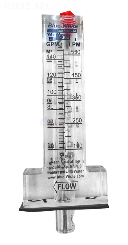 Blue White Flowmeter 2" Sch40, 20120 GPM F30200P