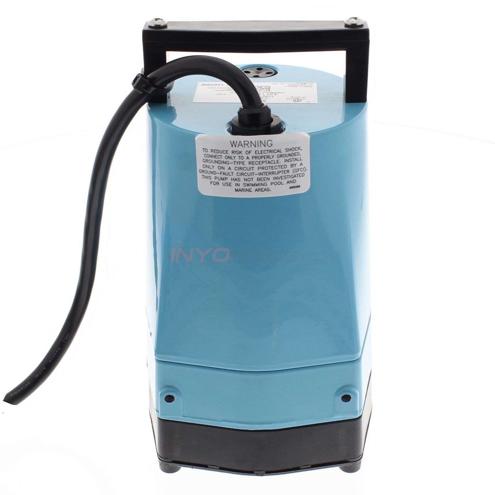 Little Giant Water Wizard Inground Pool Cover Pump 5MSP 1200 GPH