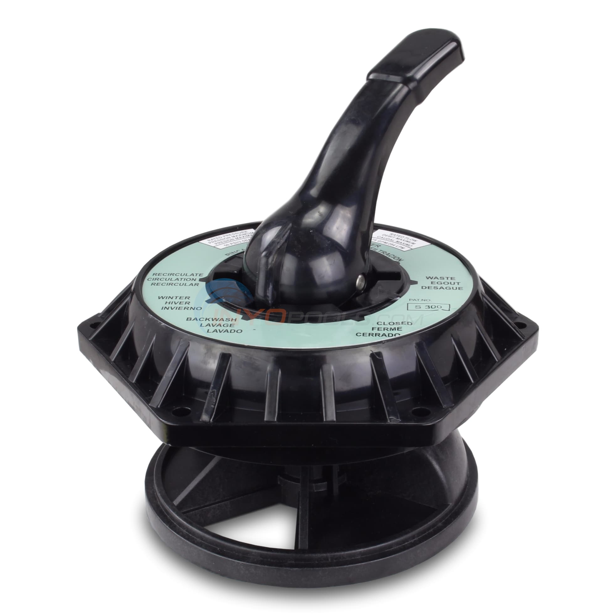 PureLine Replacement Sand Filter Valve Upper Assembly w/ Spider Gasket 67304073000