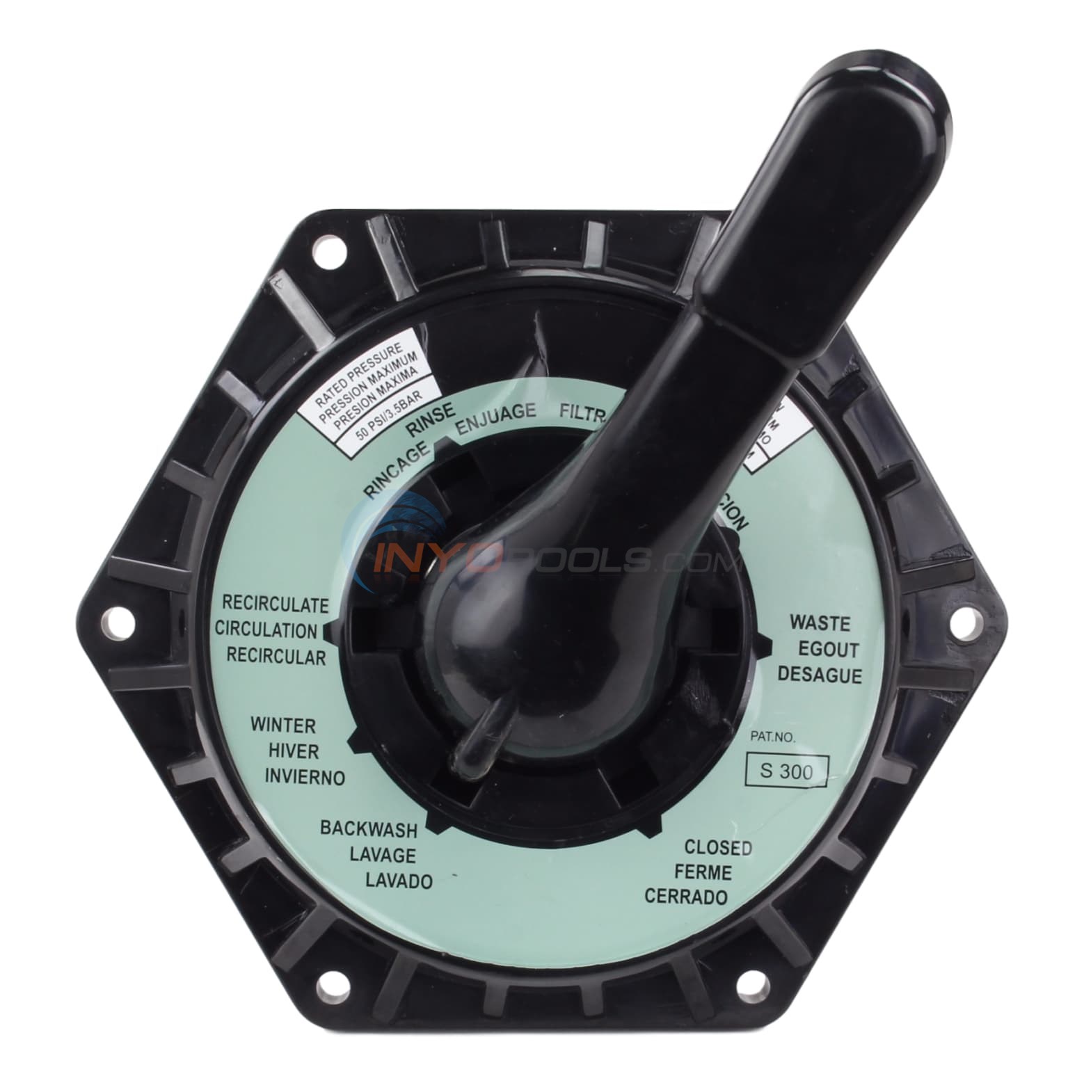 PureLine Replacement Sand Filter Valve Upper Assembly w/ Spider Gasket