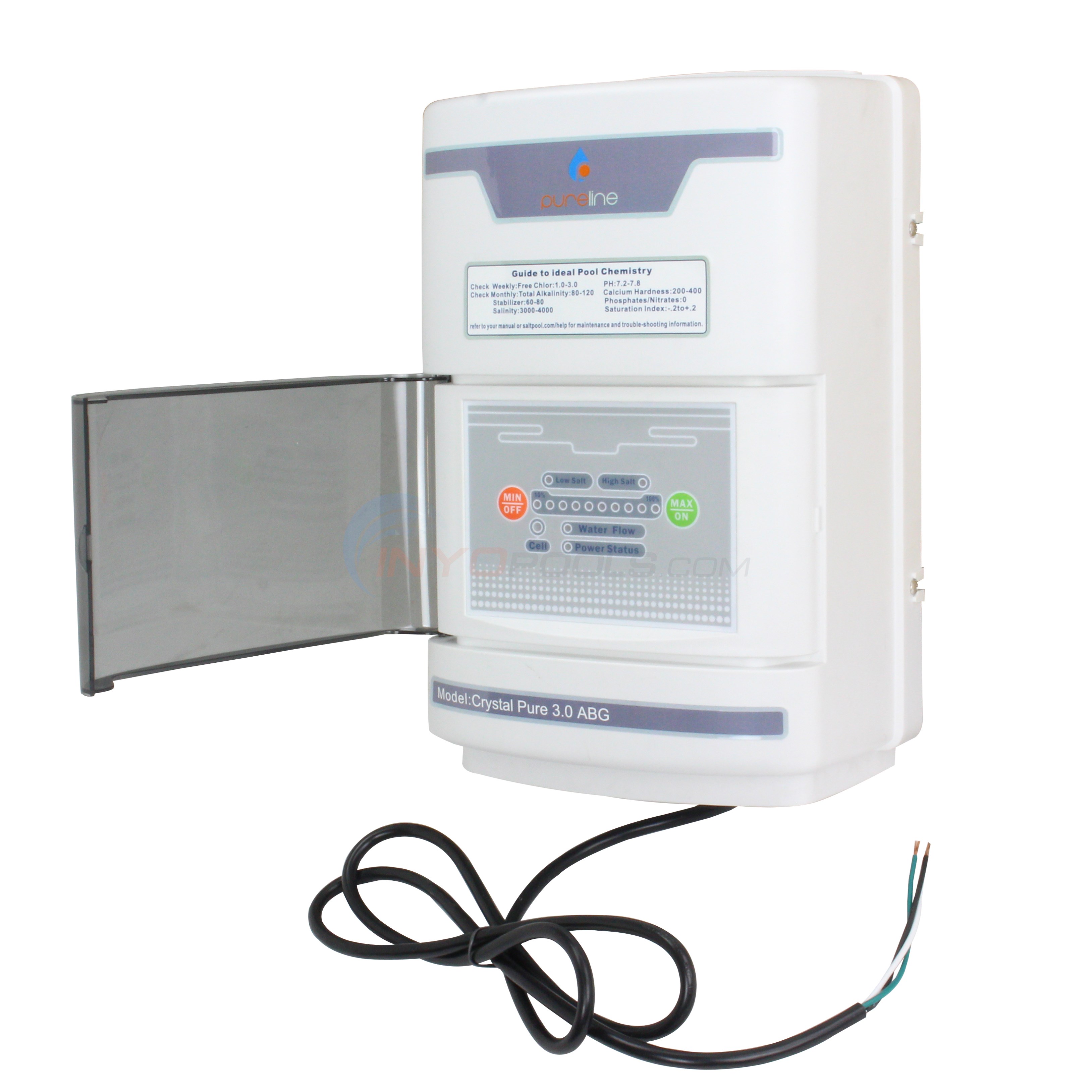 PureLine Above Ground Pool Salt System 10,000 Gallons Crystal Pure