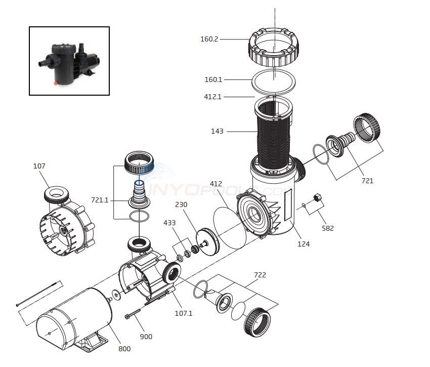 Speck Model E71 VH & VHV Parts