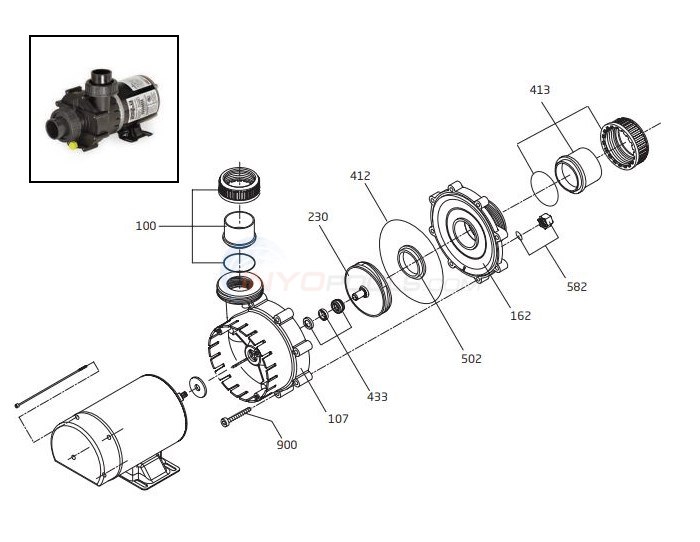 Speck Model E75 Parts