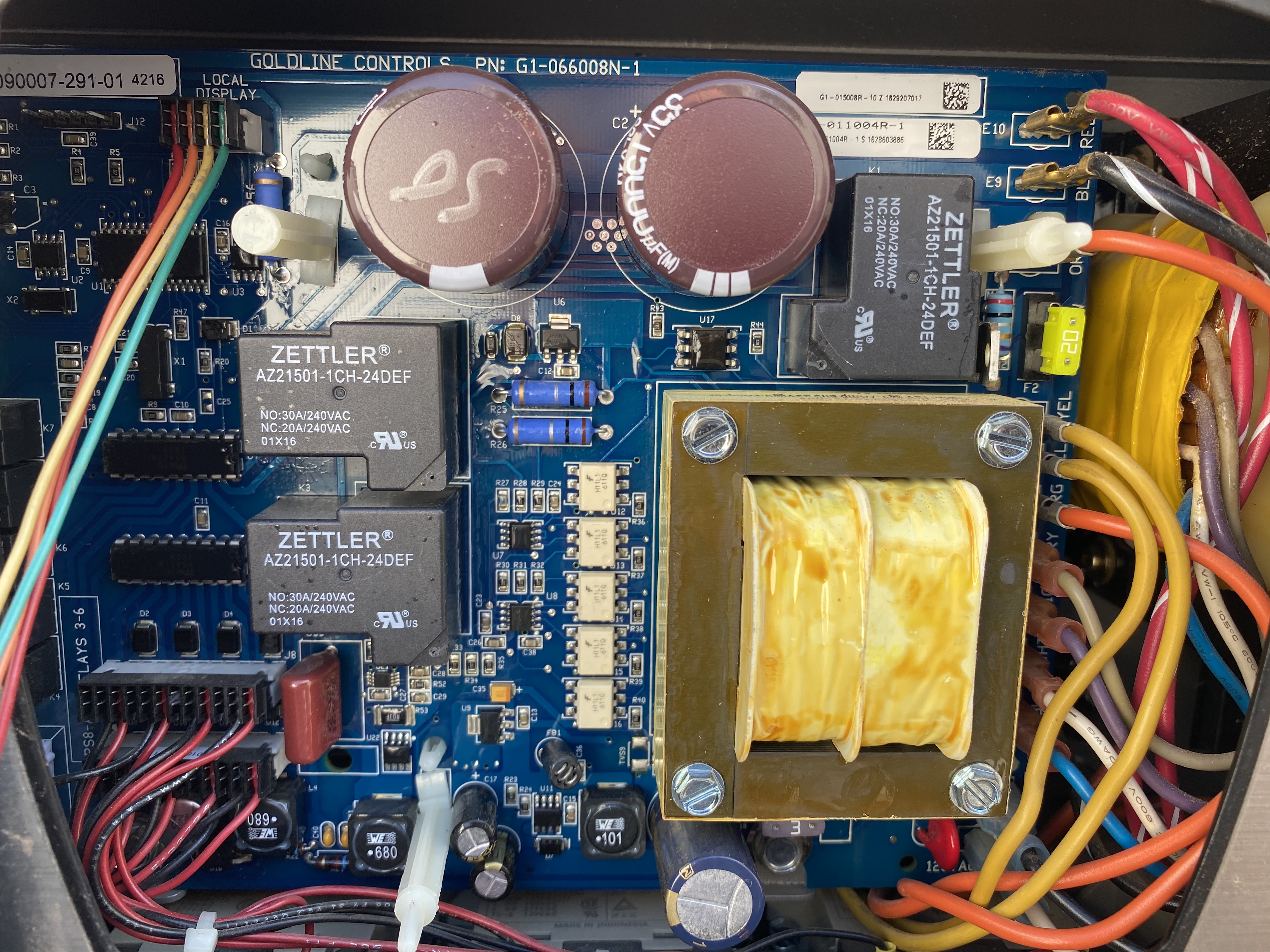 Goldline Controls PCB Circuit Board AquaLogic GLXPCBMAIN