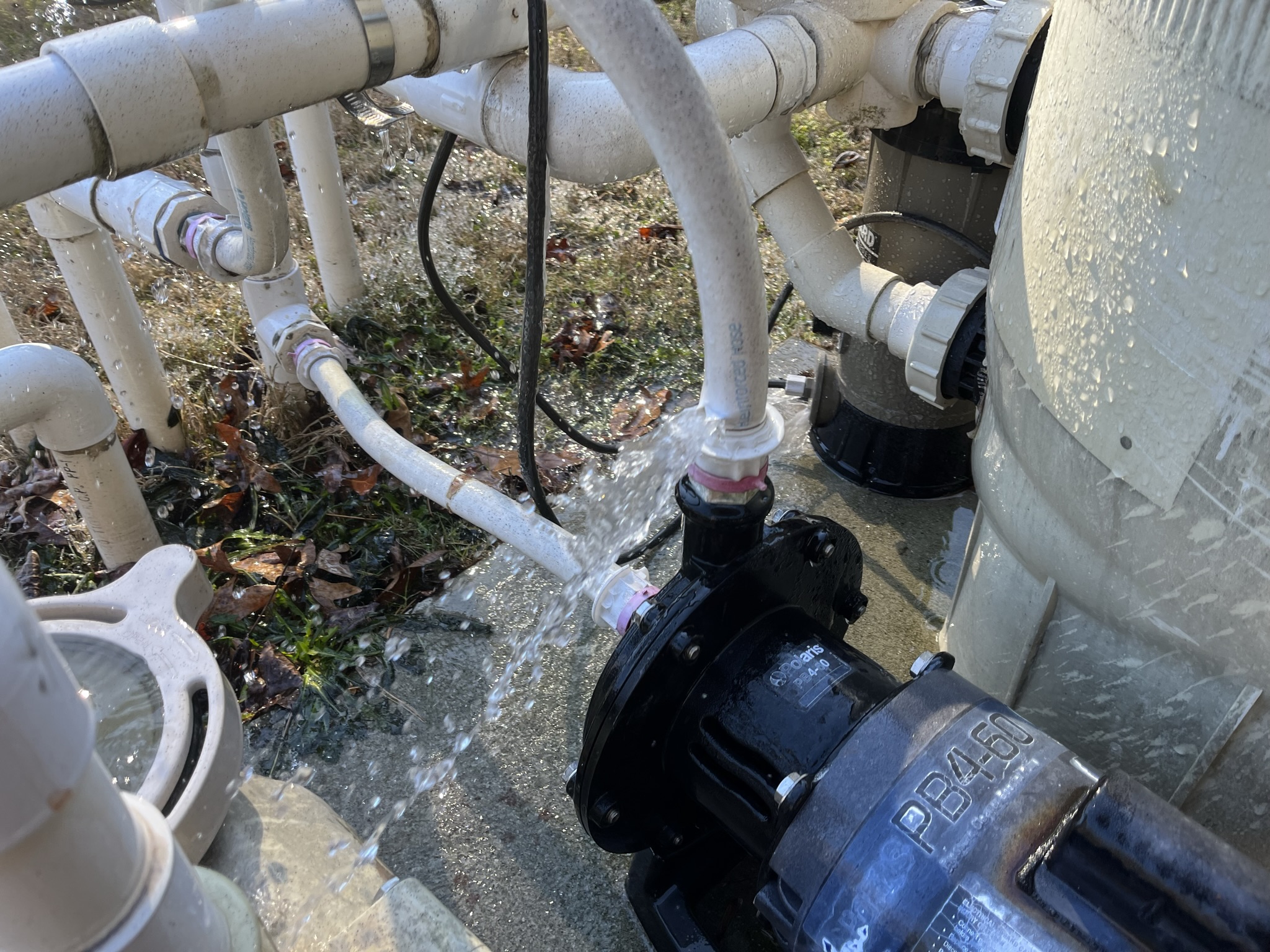 Zodiac Polaris Booster Pump Installation Kit with 6' Softube and Quick Connects P17