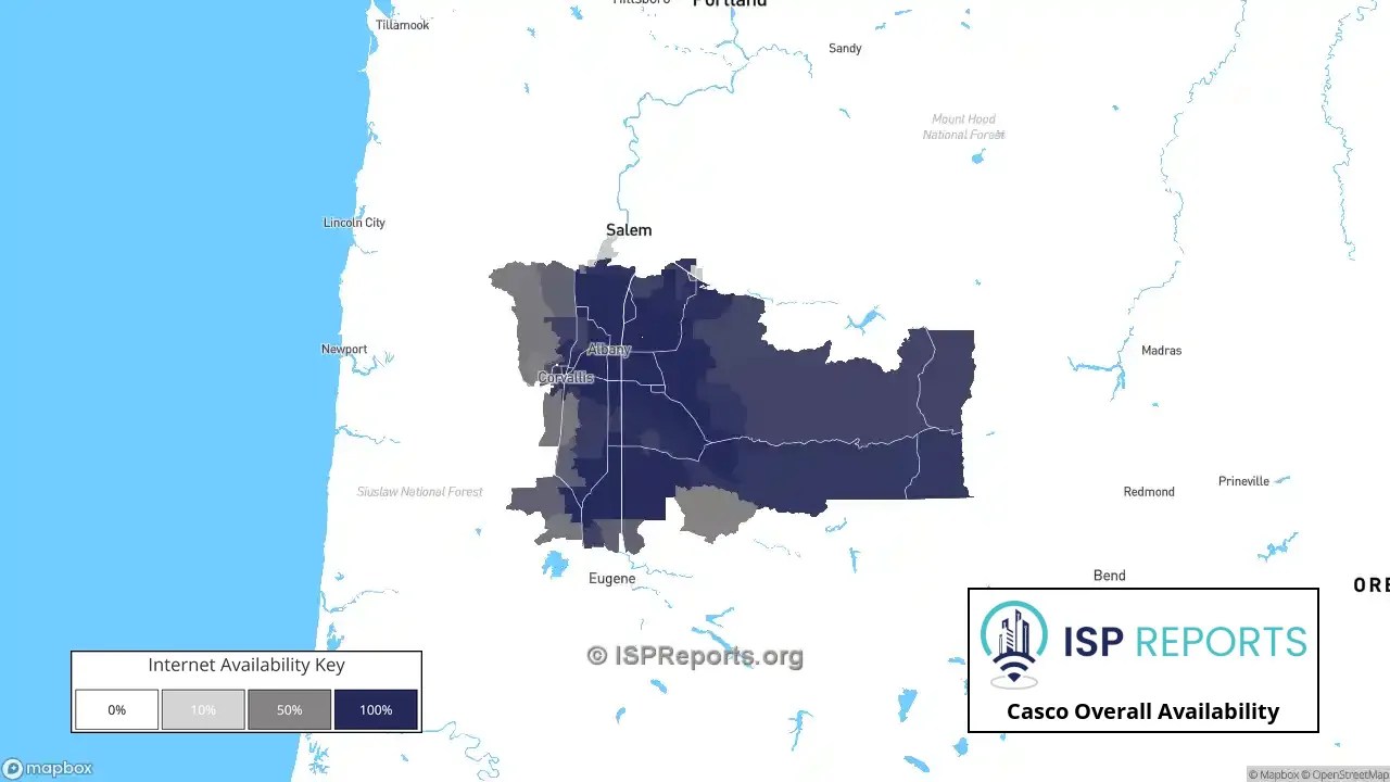 Casco Availability fixed wireless and fiber Coverage Maps