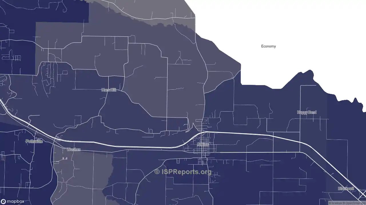 High Speed Providers in Atkins, AR