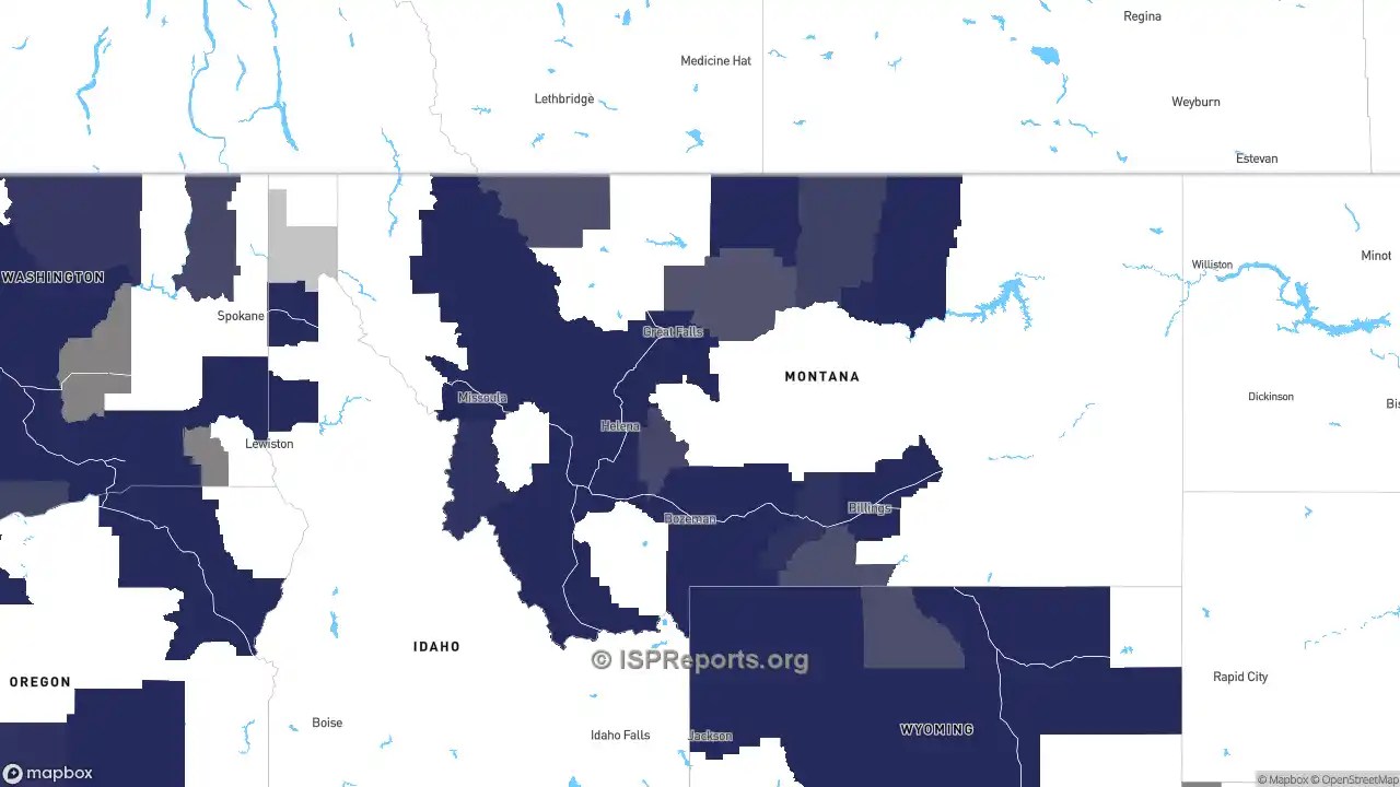 High Speed Providers in Montana