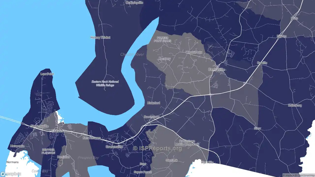 High Speed Providers in Queen Anne's County, MD