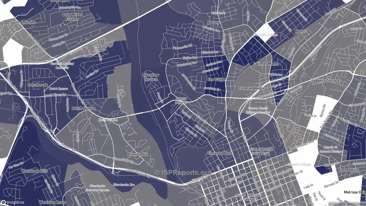 Business Providers in Three Points, Columbia, SC