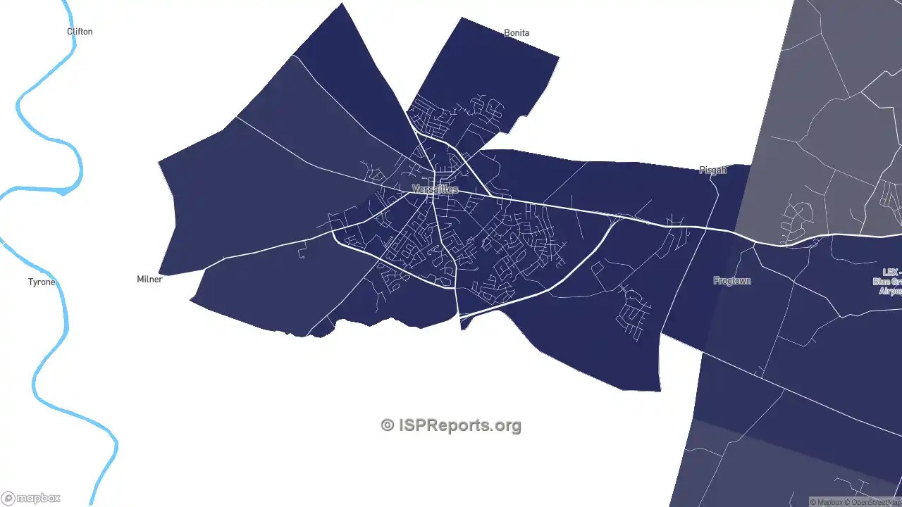 High Speed Providers in Versailles, KY