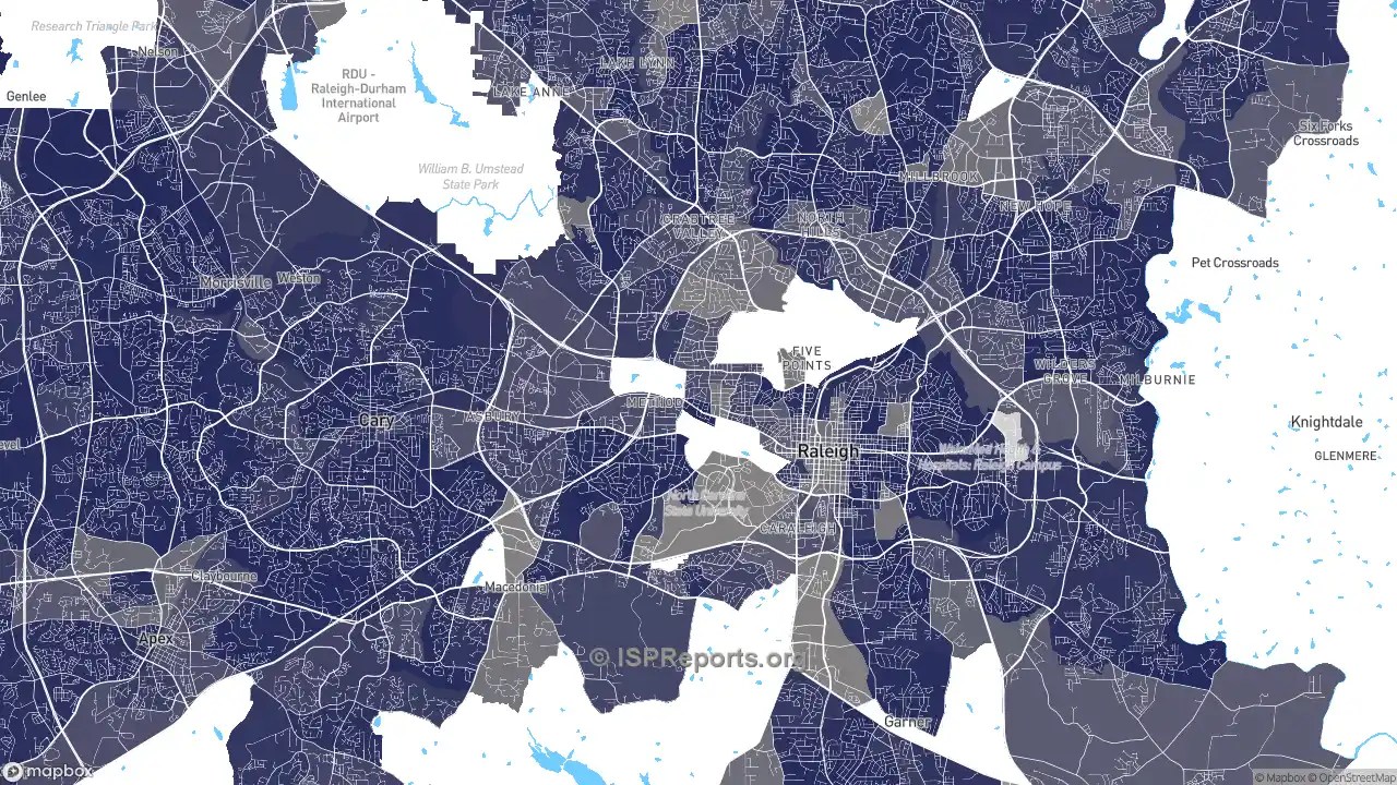 High Speed Providers in Wake County, NC(01)