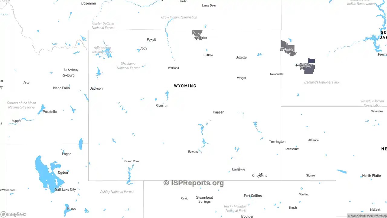 High Speed Providers in Wyoming