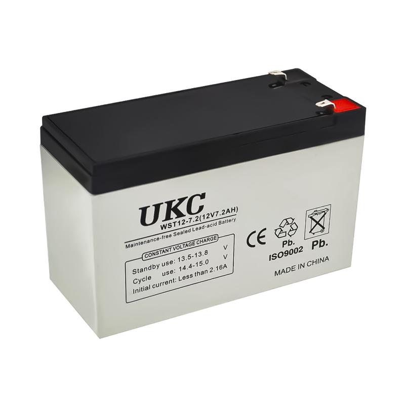 Аккумуляторная батарея agm Battery UKC WST7.2 12V 7.2Ah аккум... 580