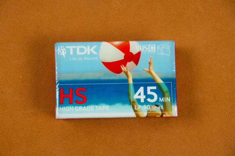 Видеокассета новая TDK HS45 Compact VHS SX VHS C цена 300 грн