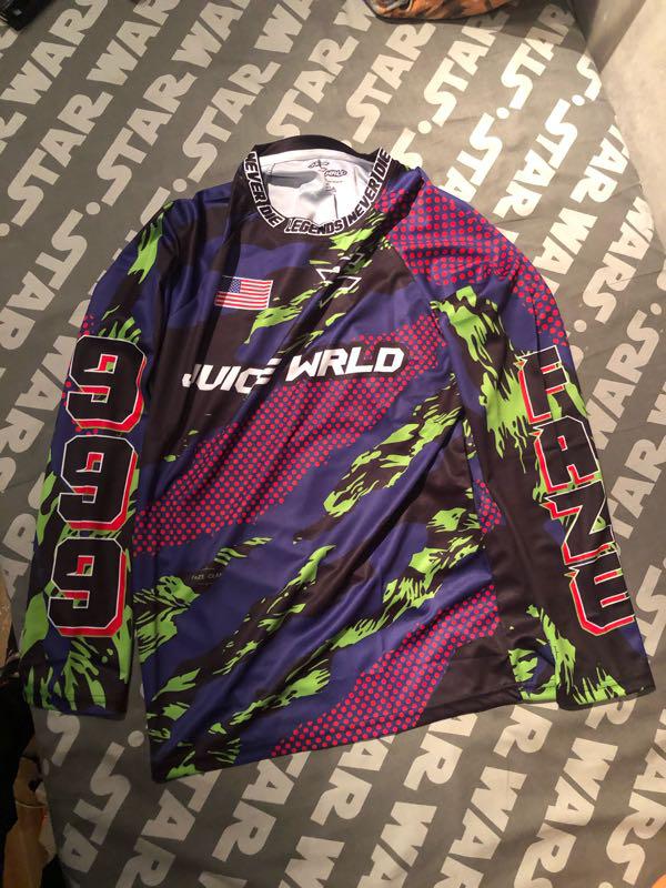 Juice Wrld X Faze Clan Paintball Jersey Multi ubicaciondepersonas