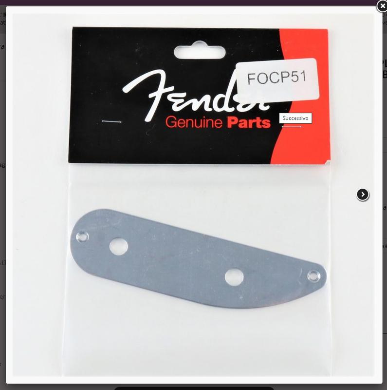 Bass Control Plate '51 Precision Fender Jaguar Панель 420 ₴, купити