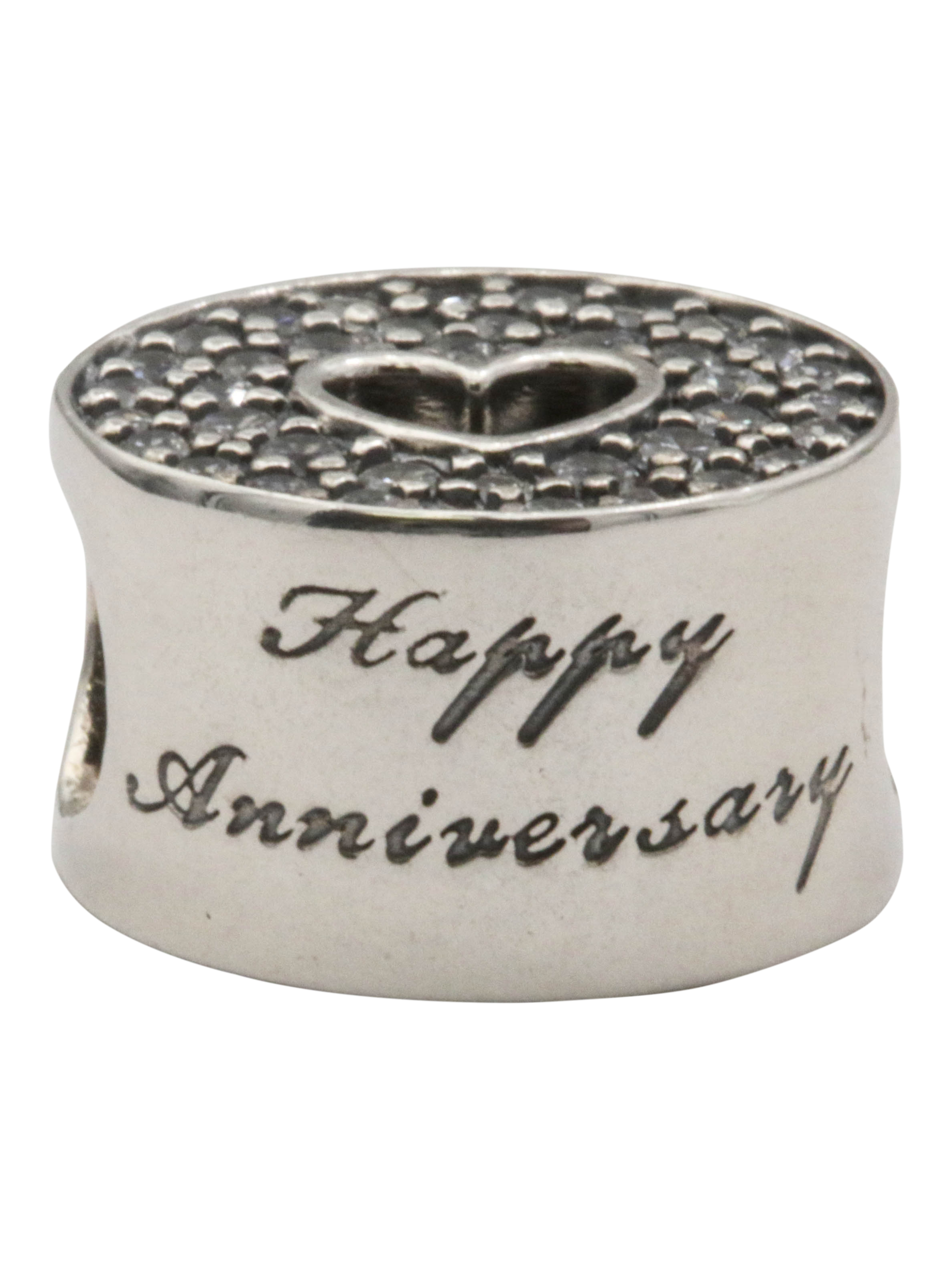 Pandora Anniversary Celebration Charm 791977CZ 5700302495928 eBay