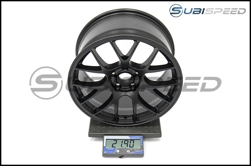 Apex Race Parts EC7 Satin Black 18x9.5 +38mm 2015+ WRX / STISubispeed