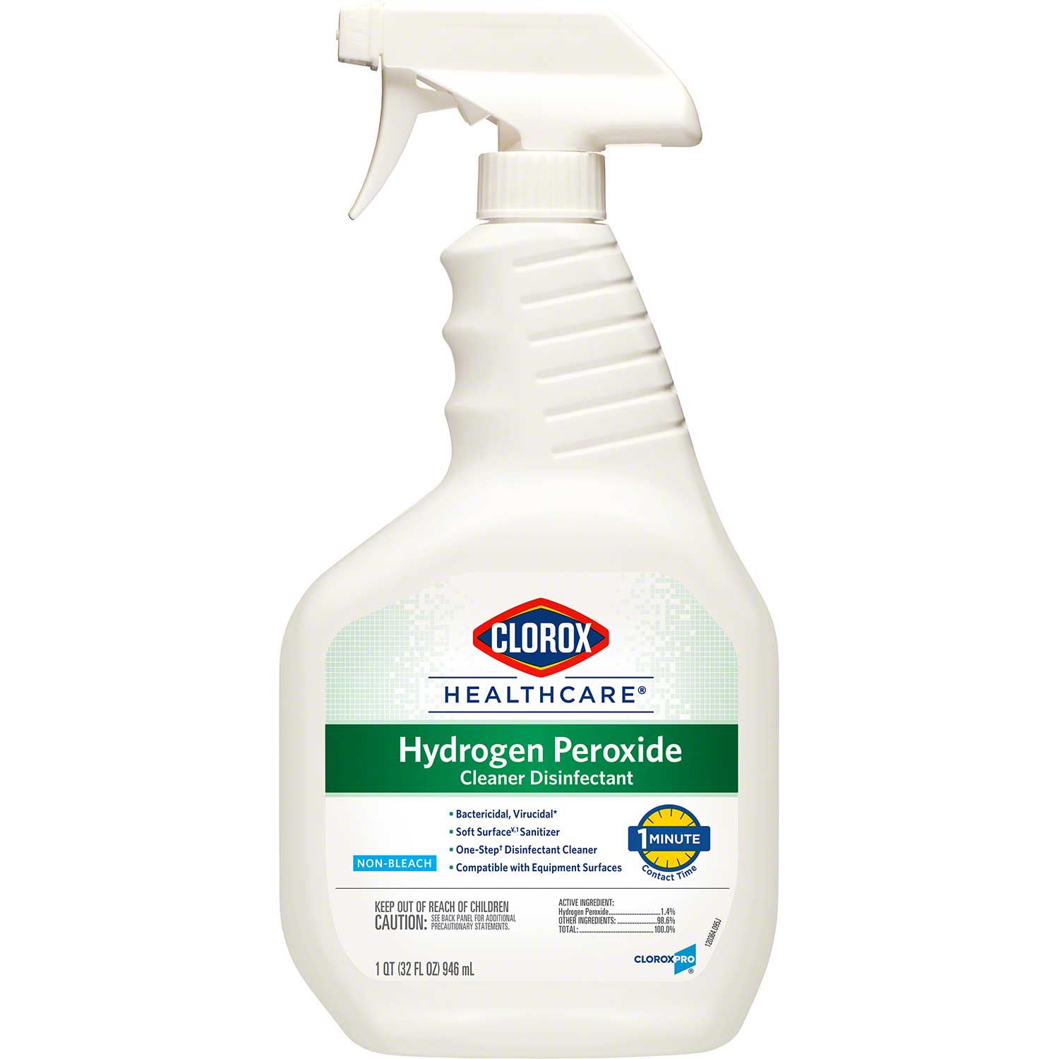 Clorox Healthcare® Hydrogen Peroxide Cleaner Disinfectant Spray 32 oz