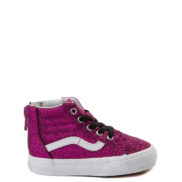 Toddler Vans Sk8 Hi Zip Glitter Skate Shoe Journeys