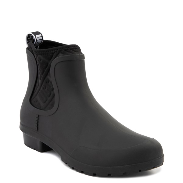 Womens UGG® Chevonne Chelsea Rain Boot Black Journeys