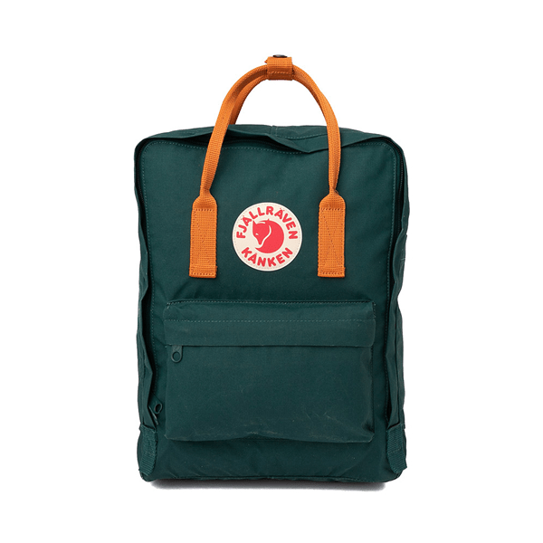 Fjallraven Kanken Backpack Arctic Green / Spicy Orange Journeys