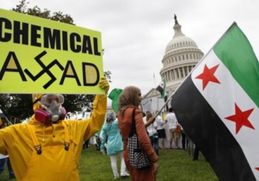 Rights group ProAssad forces likely used chemical weapons Syria