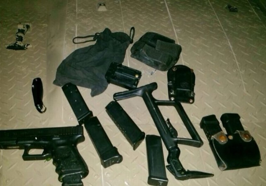 Samaria Territorial Brigade seizes guns, pipe bombs in Nablus security