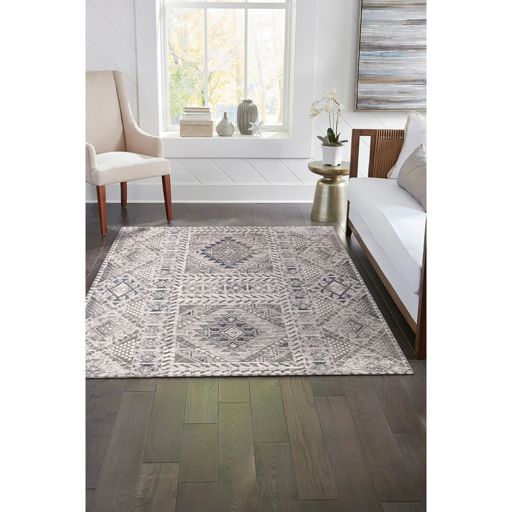 Liora Manne Frontporch Giftbox Indoor/Outdoor Rug Red holiday