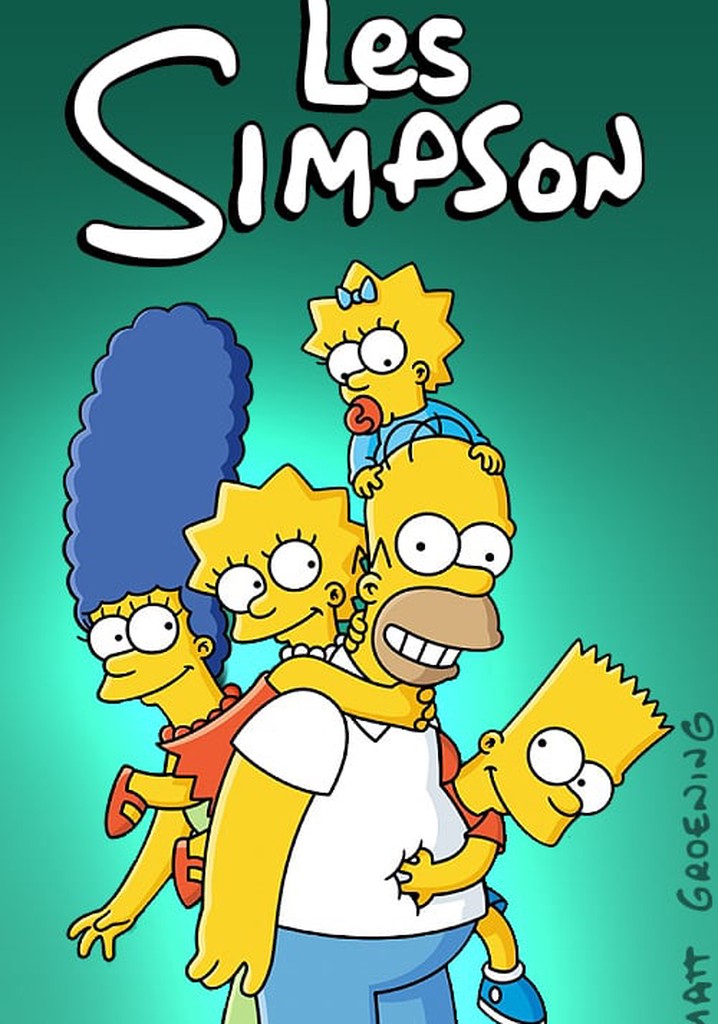 Où regarder la série Les Simpson en streaming