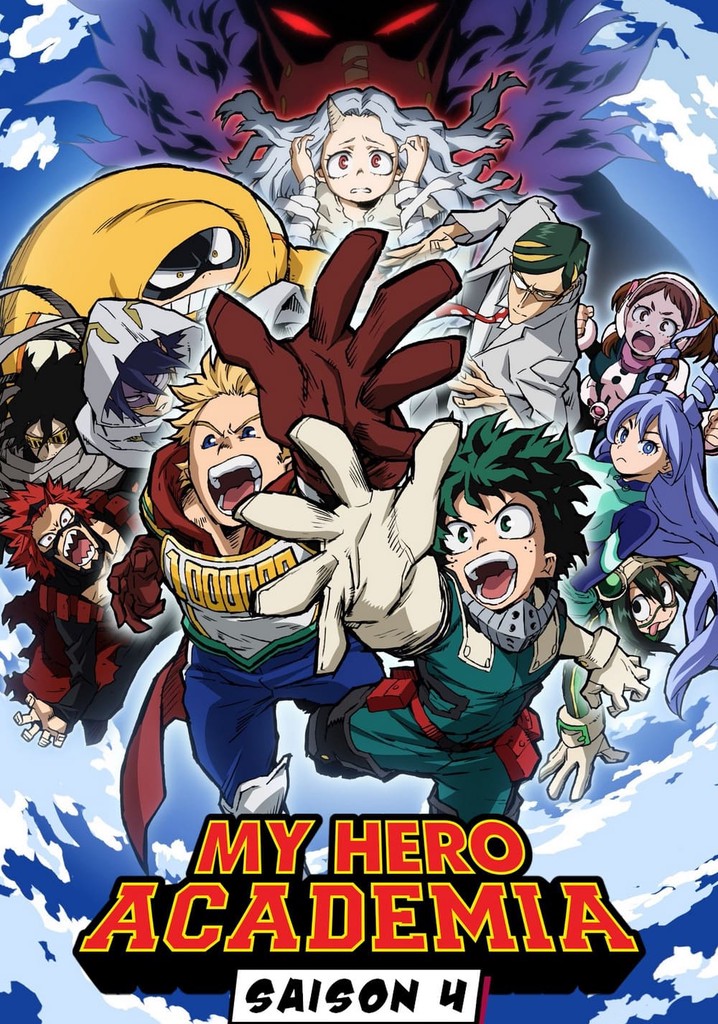 Saison 4 My Hero Academia streaming où regarder les épisodes?