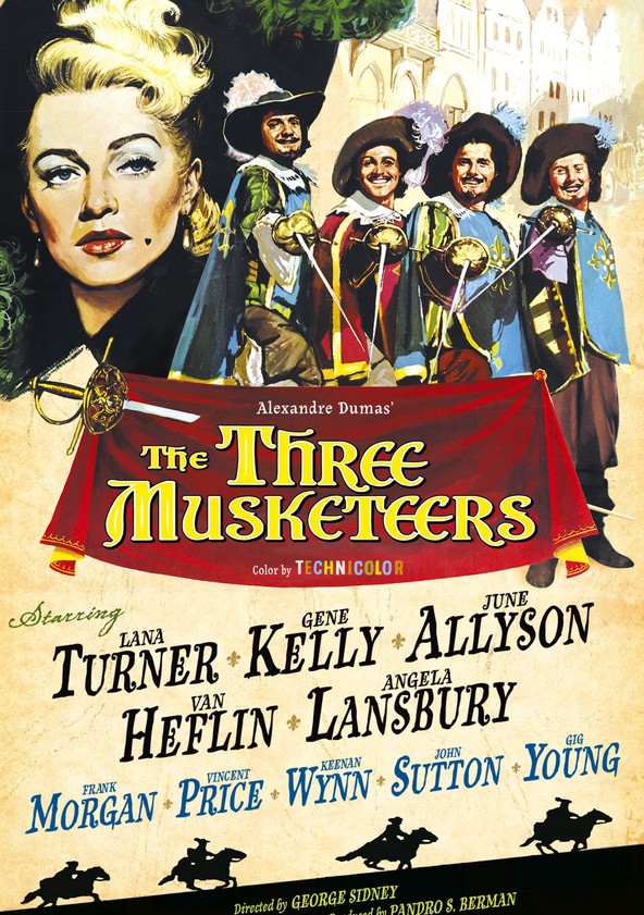 The Three Musketeers streaming where to watch online?