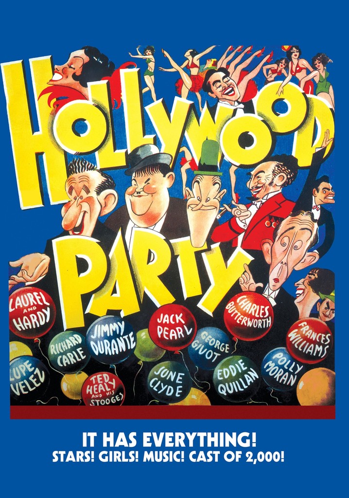 Hollywood Party streaming where to watch online?