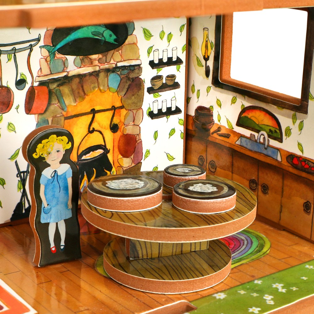Goldilocks and the Three Bears 3D Puzzle Book and Toy Set Playful