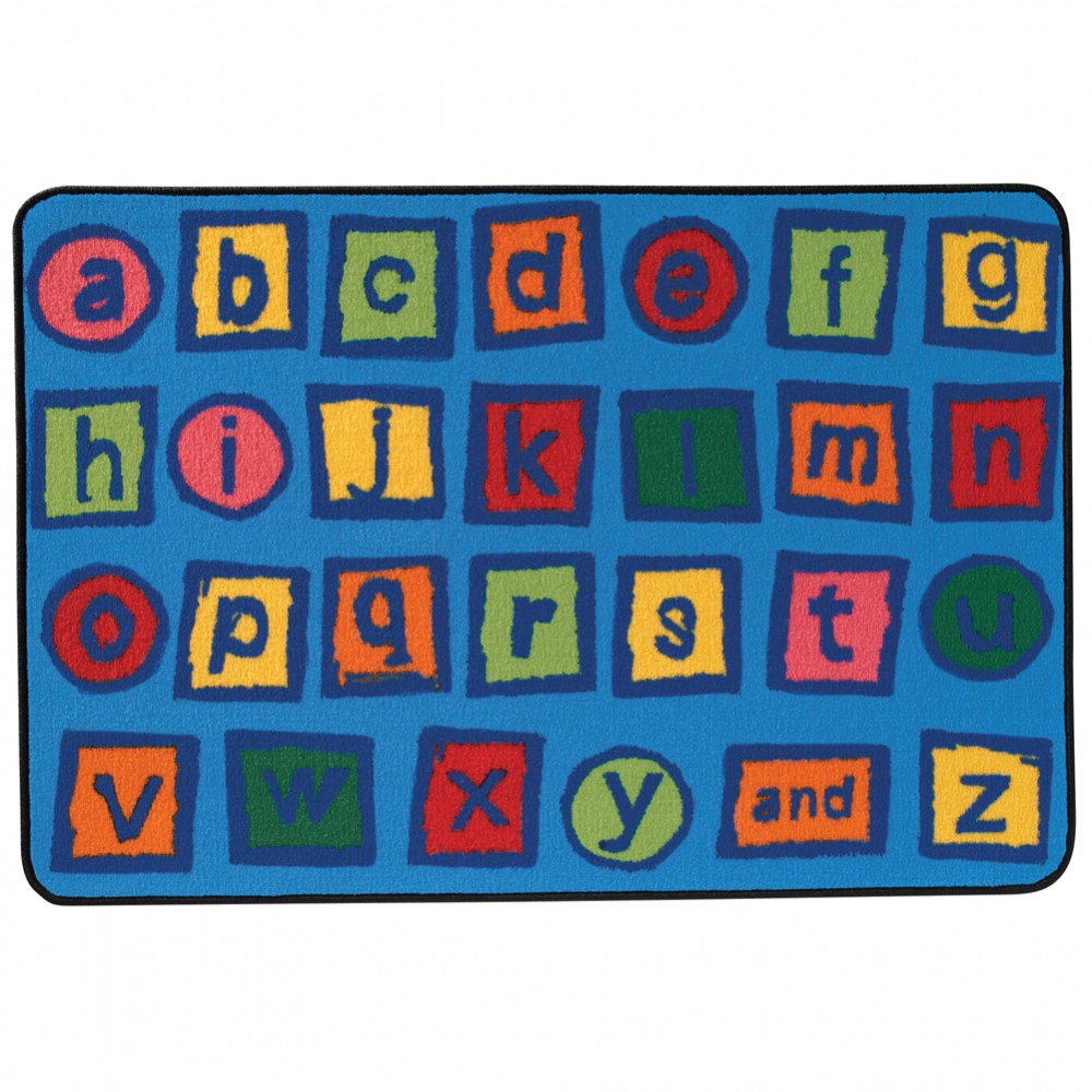 Alphabet Blocks KID Value Rug 4' x 6' Rectangle