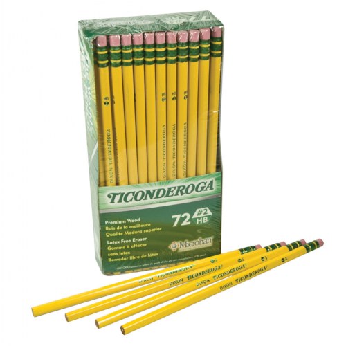 Ticonderoga® 2 HB Pencils 72 Count