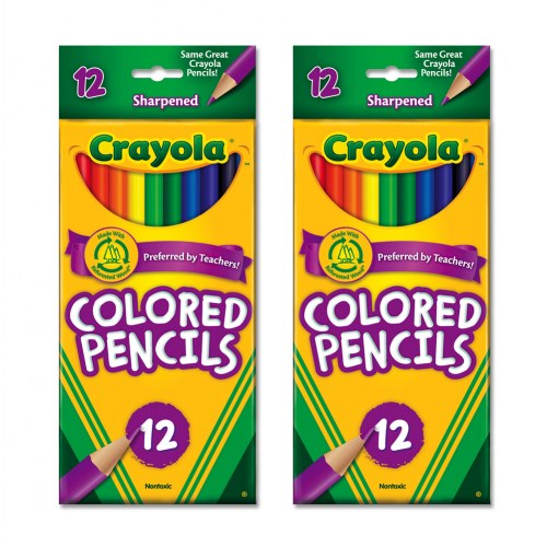 Crayola® Colored Pencils 12 Pack Set of 2