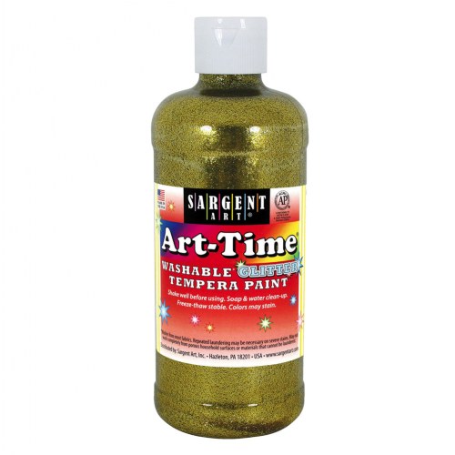 16 oz. Washable Glitter Tempera Paint