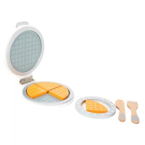 Wooden Waffle Iron Playset