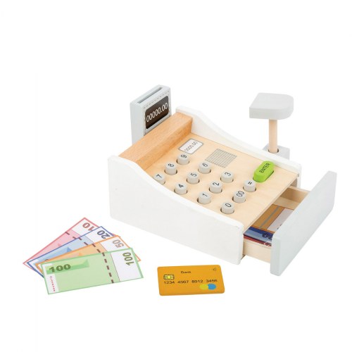 Wooden Cash Register Playset