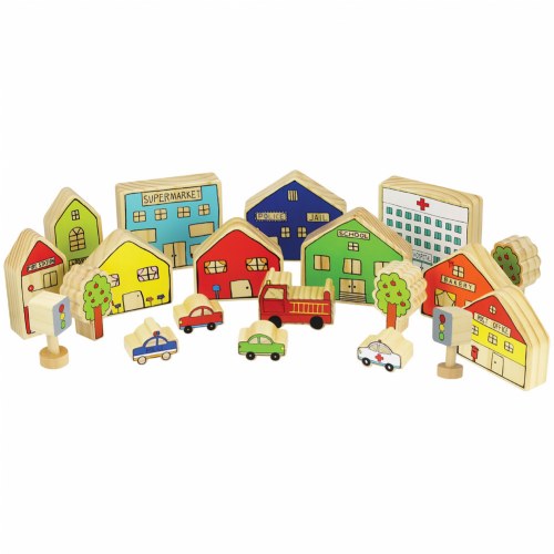 The Village Block Set (20 Pieces)