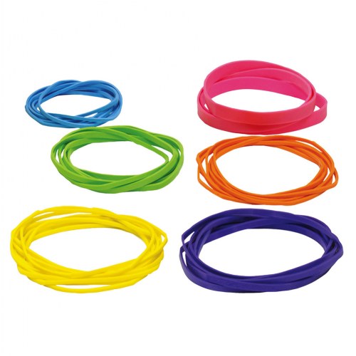 Colored Rubber Bands 3 oz.