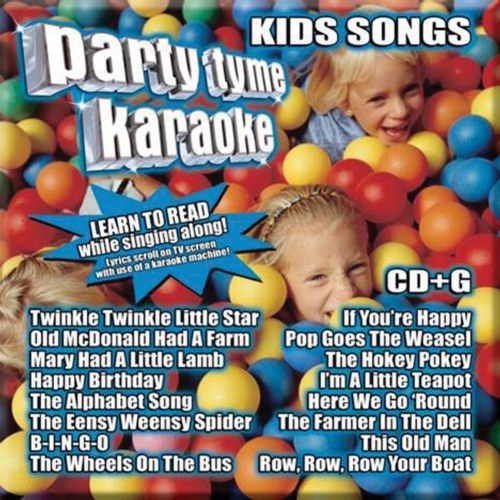 Party Tyme Karaoke Kids Songs CD