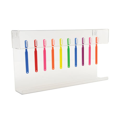 Hygienic Toothbrush Holder for 10 Brushes